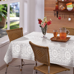 Toalha plástico de mesa térmica - Renda artesanal